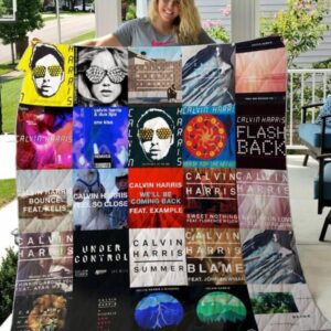 Calvin Harris Quilt Blanket  Limited Quilt Blanket